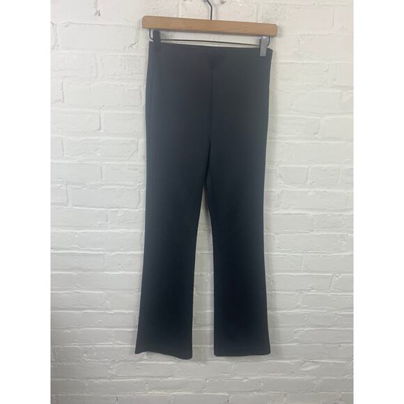 SPRWMN scuba Black Boot Cut Pants - Picture 6 of 8